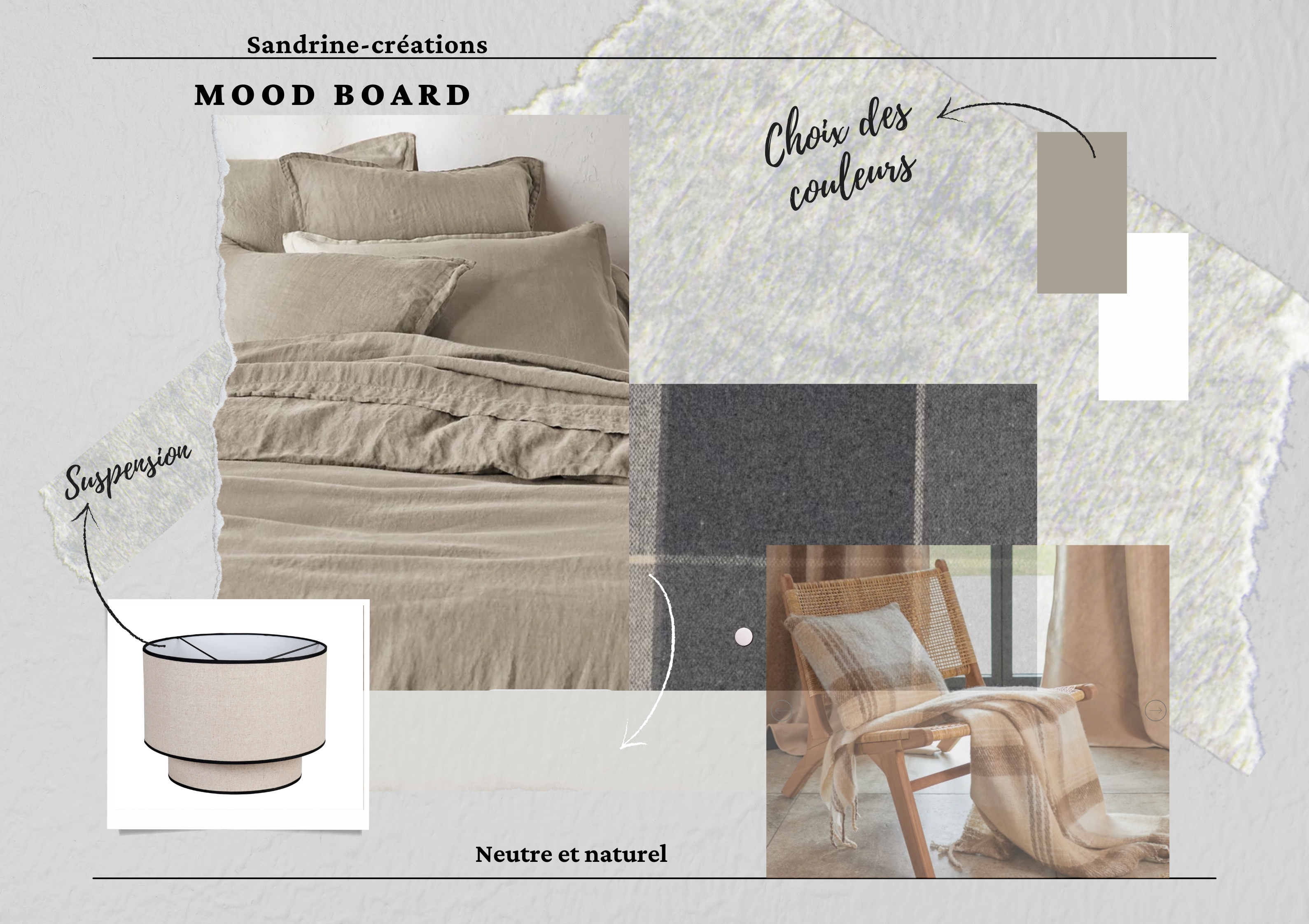 Moodboard style scandinave